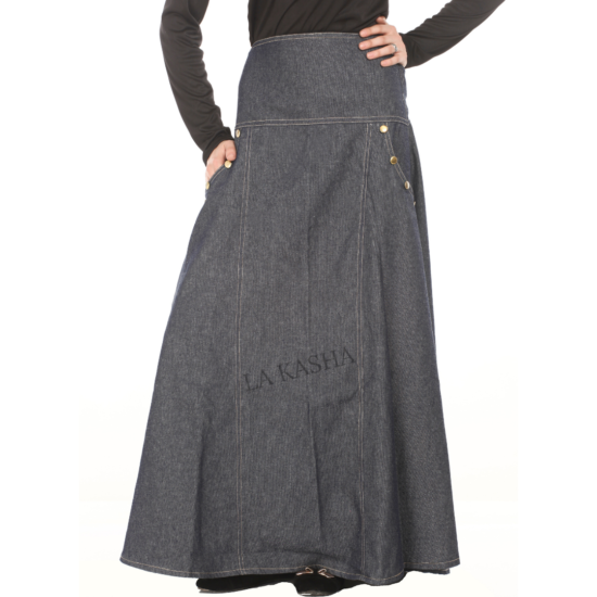 Denim classic A-Line Skirt