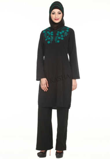 Poly crepe embroidered Tunic