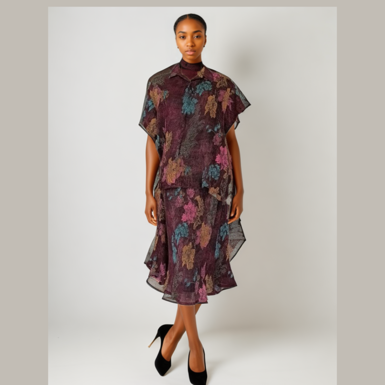top and skirt set