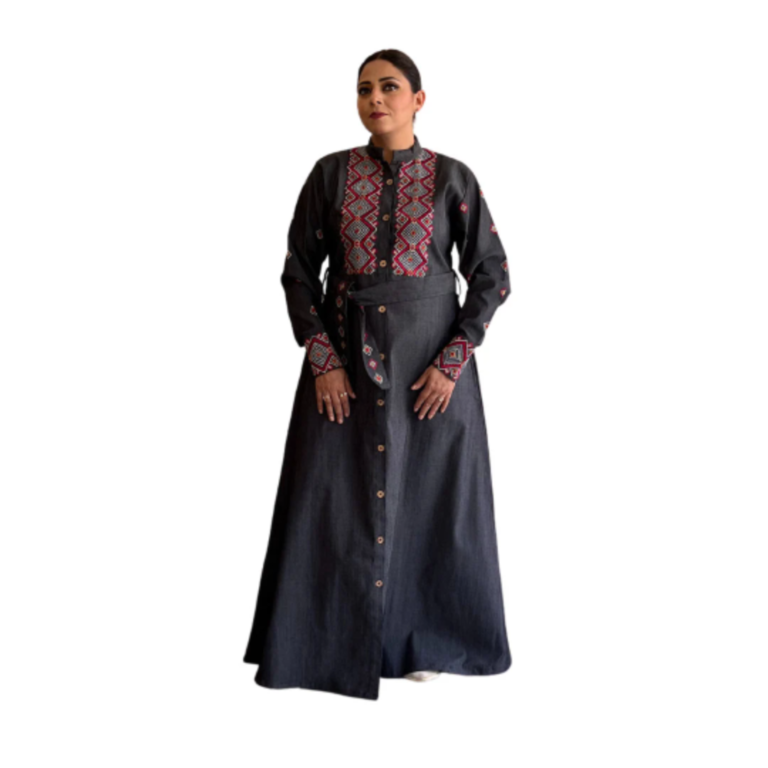 jacket with embroidery