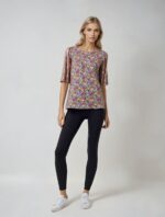 Women's Stylish Chiffon Print Top