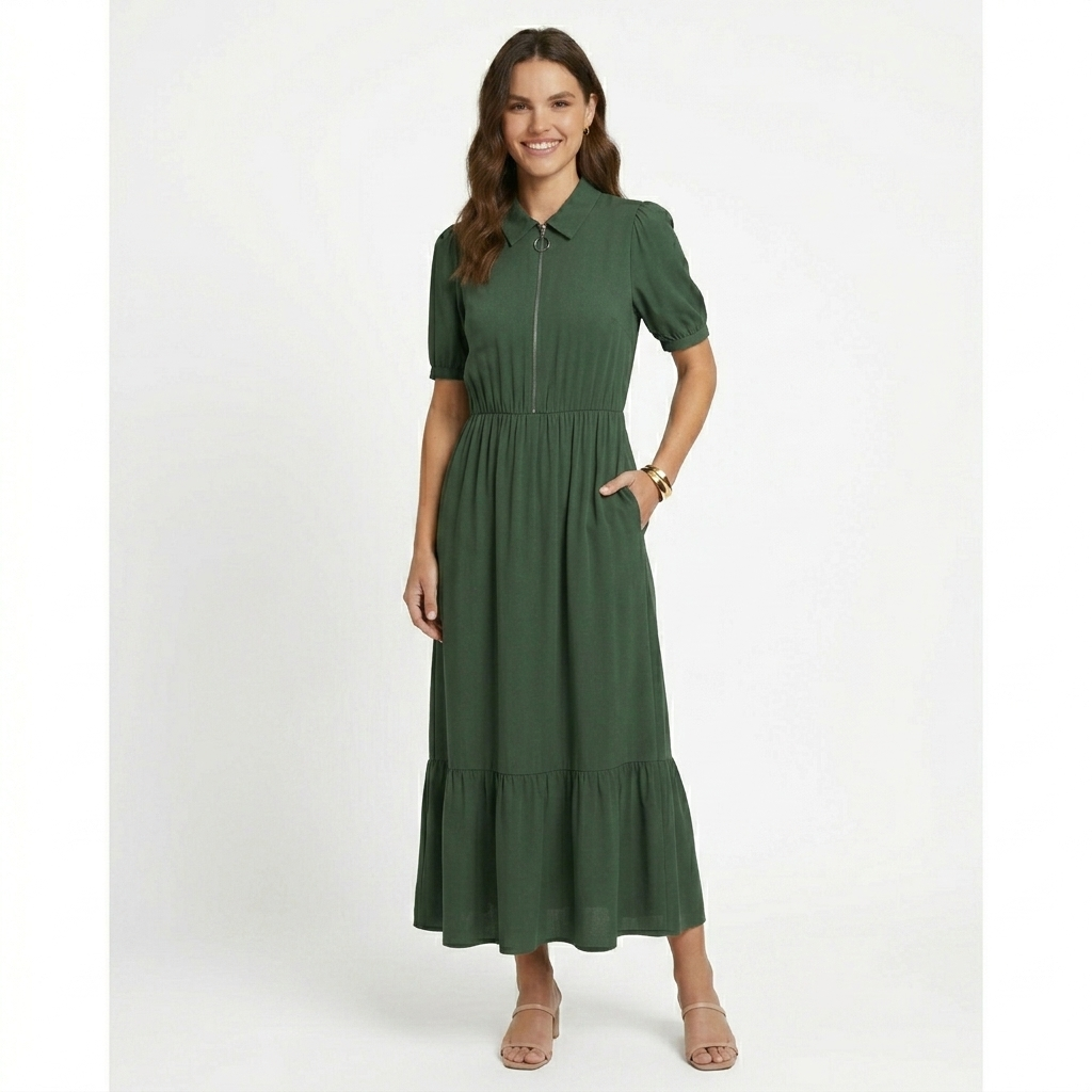 Women's Pure Cotton Summer Maxi Dress | Breathable, Casual