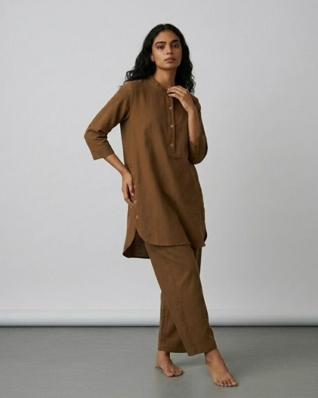 Lightweight Cotton Co-ord Set forResort Vibes
