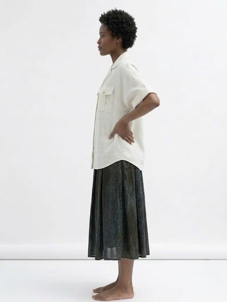 Pure Cotton Drop Shoulder Shirt for Women - Image 7